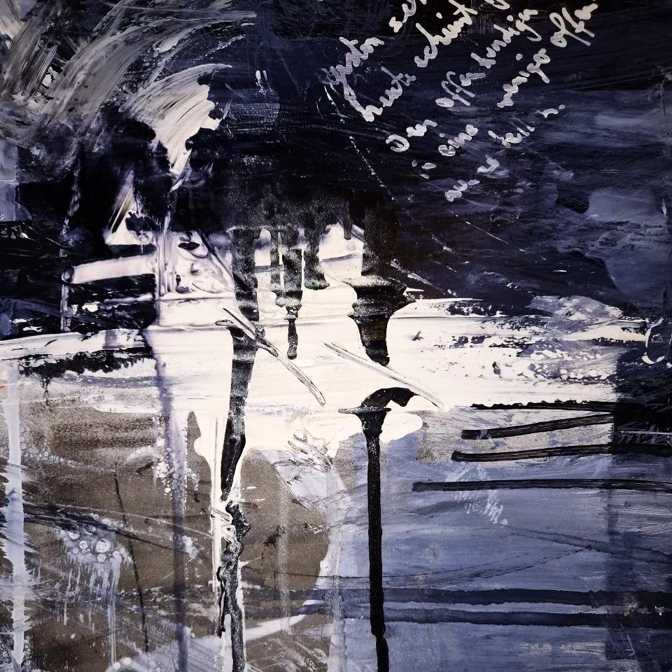Abstraktes Kunstwerk